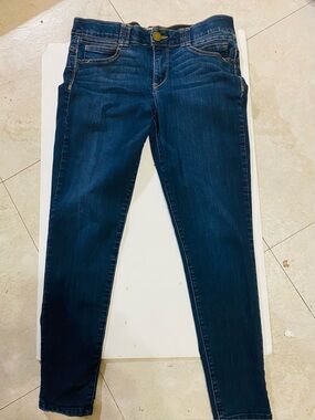 Democracy AB Technology Dark Wash Skinny Jeans Size 10 Stretch Denim